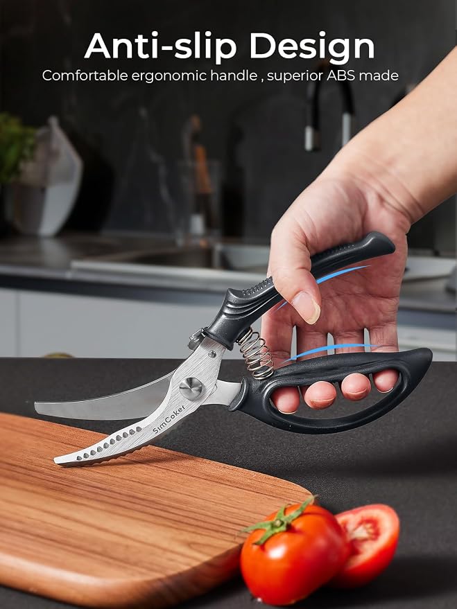 Poultry Shears, Heavy Duty Kitchen Shears - Image 4