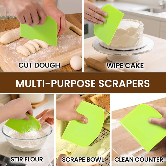 SCHVUBENR Dough Scraper Set - Image 5
