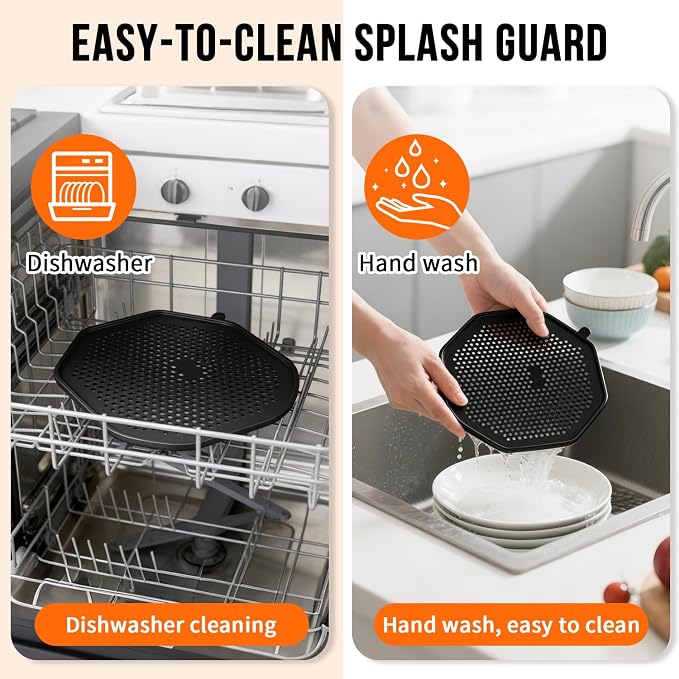 2 Pcs Air Fryer Splatter Screen - Image 4