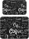 Dish Drying Mat for Kitchen Counter 2 Pack by Unknown
