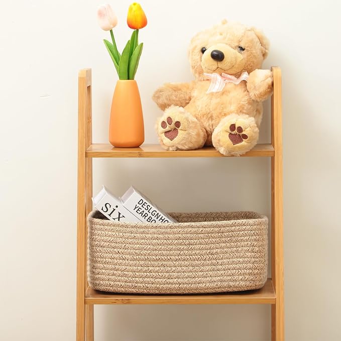 MiniArk Small Storage Baskets for Organizing | Closet Organizer Bins | Shelf - Image 4