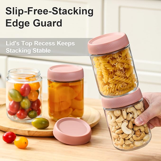 NETANY 6-pack 16oz Glass jars - Image 7