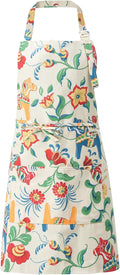 DILLMAN Aprons for Women with Pockets Cotton Linen Cooking Kitchen Baking Soft by DILLMAN