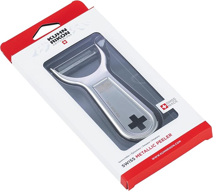 Kuhn Rikon Swiss Metal Peeler 4”, Stainless Steel - Image 6