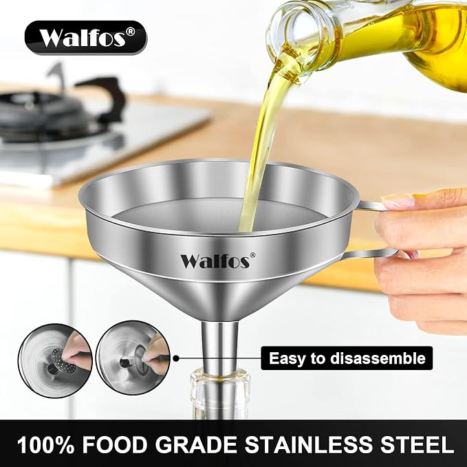 Walfos 3Pcs Kitchen Funnel - Image 2