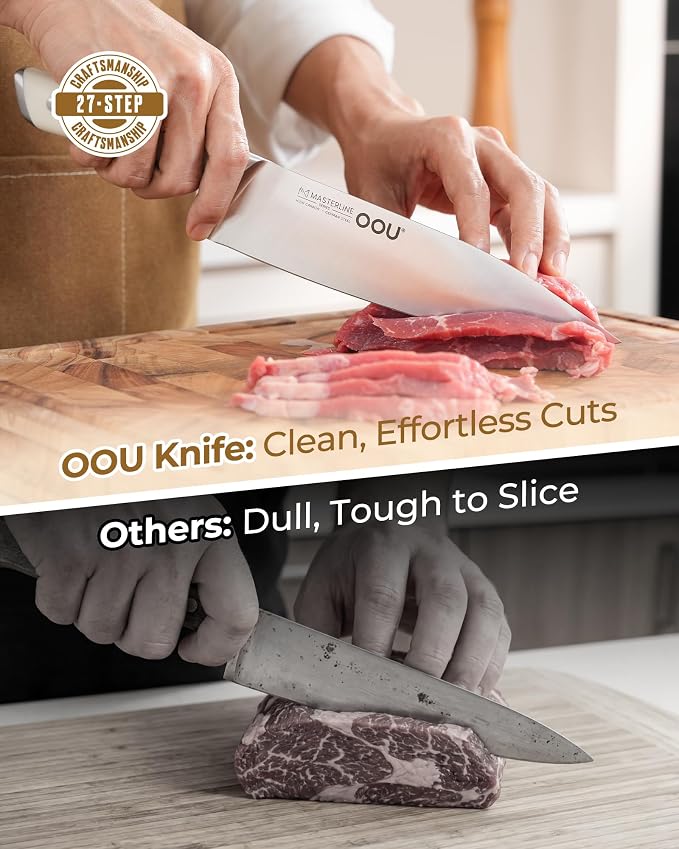 OOU 2026 Master Line 15-Piece German High Carbon Steel Knife Set - Image 6