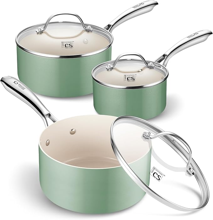 KOCH SYSTEME CS Nonstick Sauce Pan by KOCHSYSTEMECS