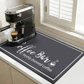 Findosom Dish Drying Mat, Cuttable Drying Mat by Findosom