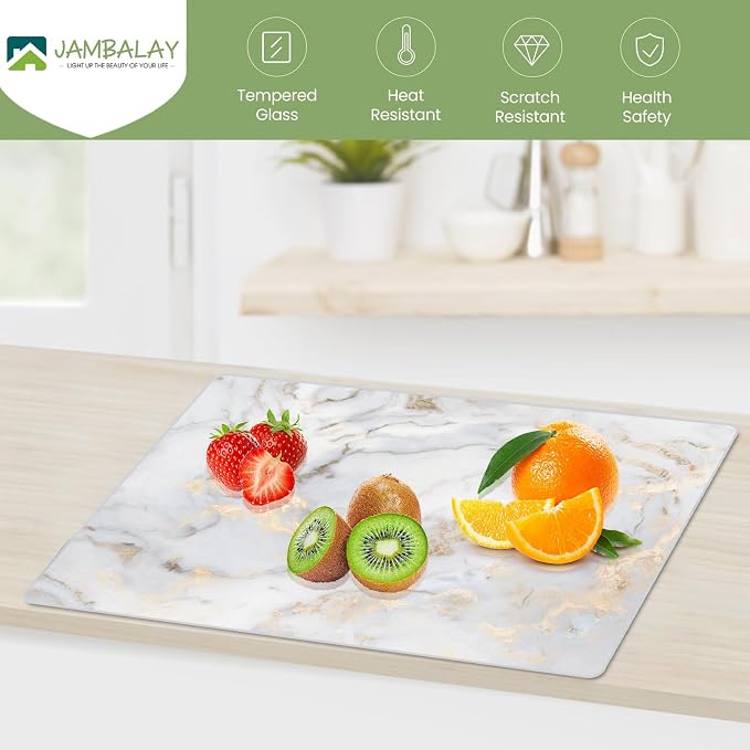 JAMBALAY Tempered Glass Cutting Boards - Image 5