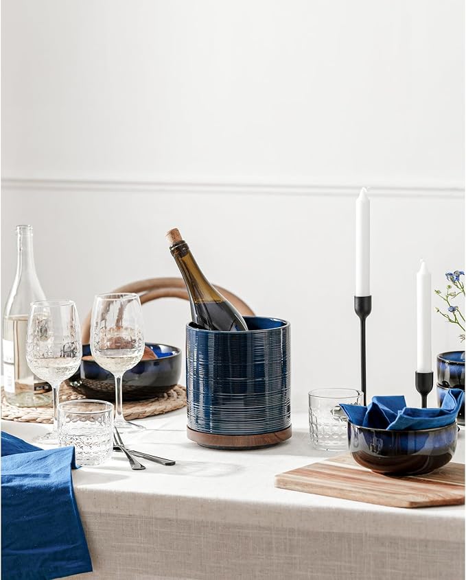 Utensil Holder, 360° Rotating Extra Large Ceramic Kitchen Utensil Holder - Image 3