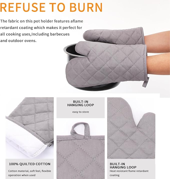 Oven Mitts and Pot Holders Sets - Image 4