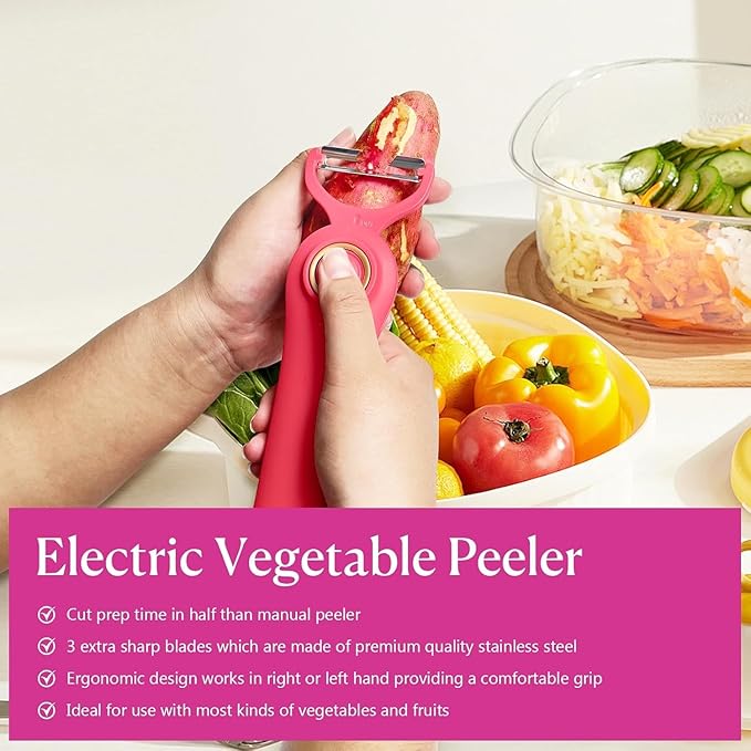3-in-1 Electric Peeler | Auto Blade - Image 5