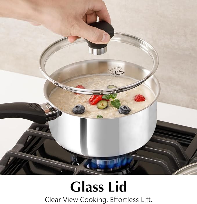 KOCH SYSTEME CS Stainless Steel Sauce Pan - Image 4