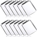 Mimorou 12 Pcs Baking Sheet Stainless Steel Cookie Small Metal Sheet Pans by Mimorou