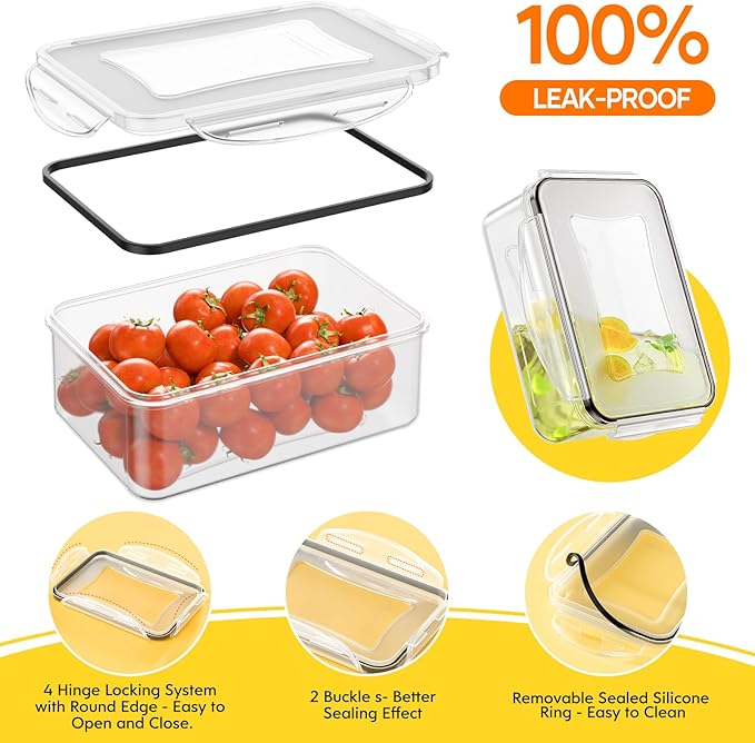 52 PCS Food Storage Containers - Image 3