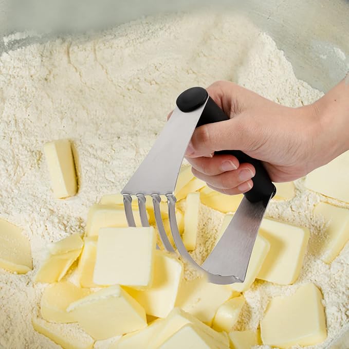 Tosnail Pastry Cutter, Dough Blender, 3 Cup Flour Sifter and Biscuit Cutter - Image 8