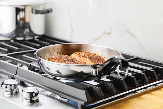 Farberware Classic Stainless Steel Frying Pan Set / Fry Pan Set / Stainless - Image 9