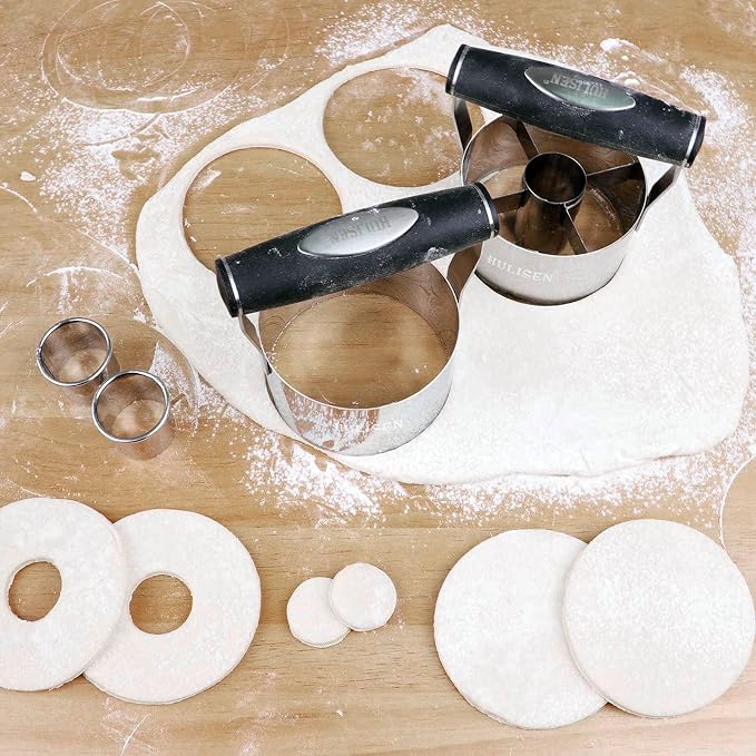 HULISEN Donut Cutter & 3.5 inch Biscuit Cutter, - Image 6