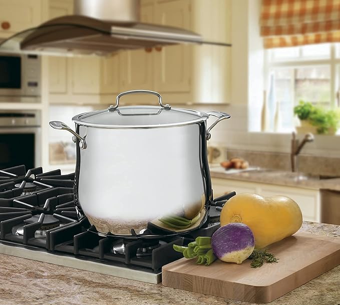 Cuisinart Contour Stainless 12-Quart Stockpot - Image 2