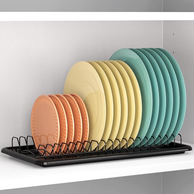 Simple Houseware Plate Drying Rack - Image 2