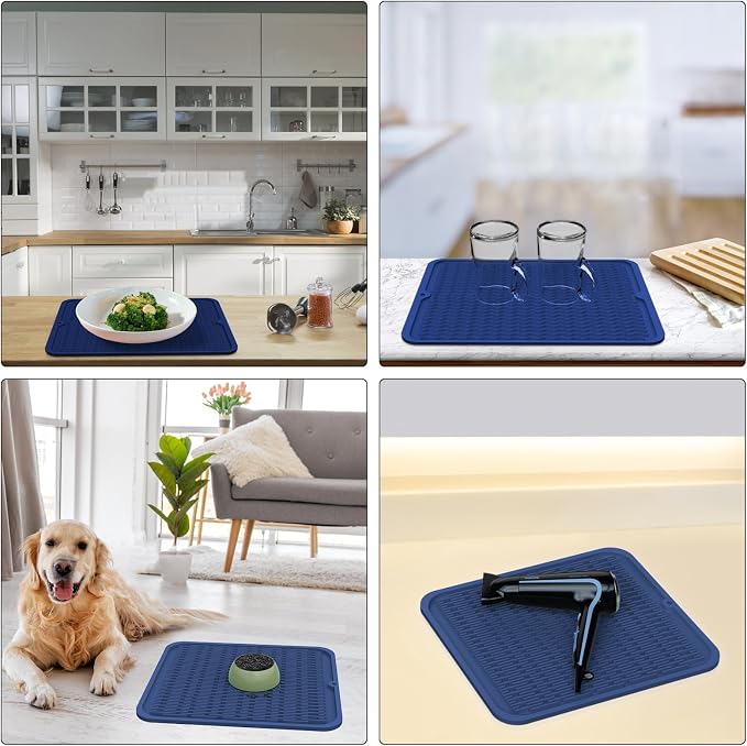 ZLR Silicone Dish Drying Mat & Heat Resistant Trivet - Image 9