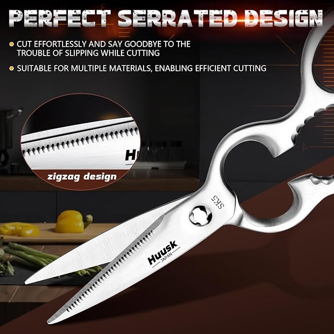 Huusk Kitchen Scissors All Purpose - Image 3