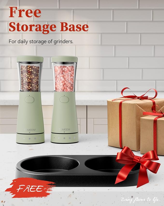 Electric Salt and Pepper Grinder Set - Image 9