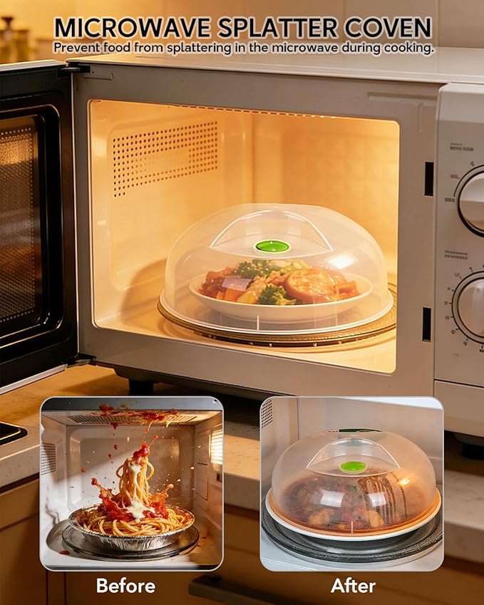 Microwave Splatter Cover, Microwave Cover - Image 2