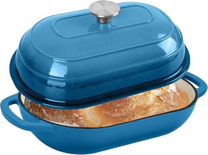 Premium Enameled Cast Iron Dutch Oven by Unknown