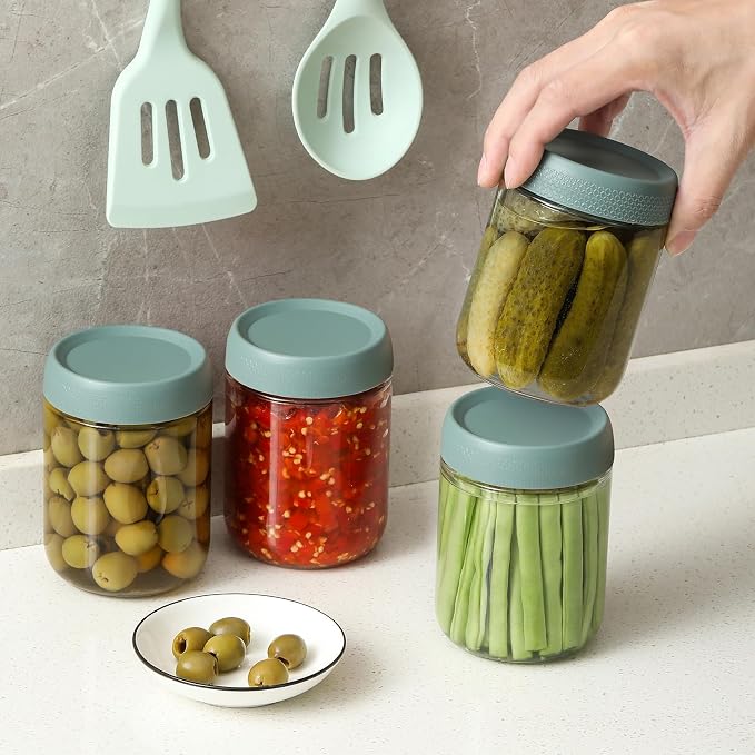 NETANY 6-pack 16oz Glass jars - Image 5