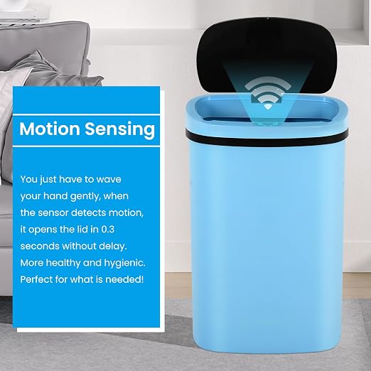 13 Gallon Trash Can | 50L Sensor Automatic Kitchen Trash Can - Image 2