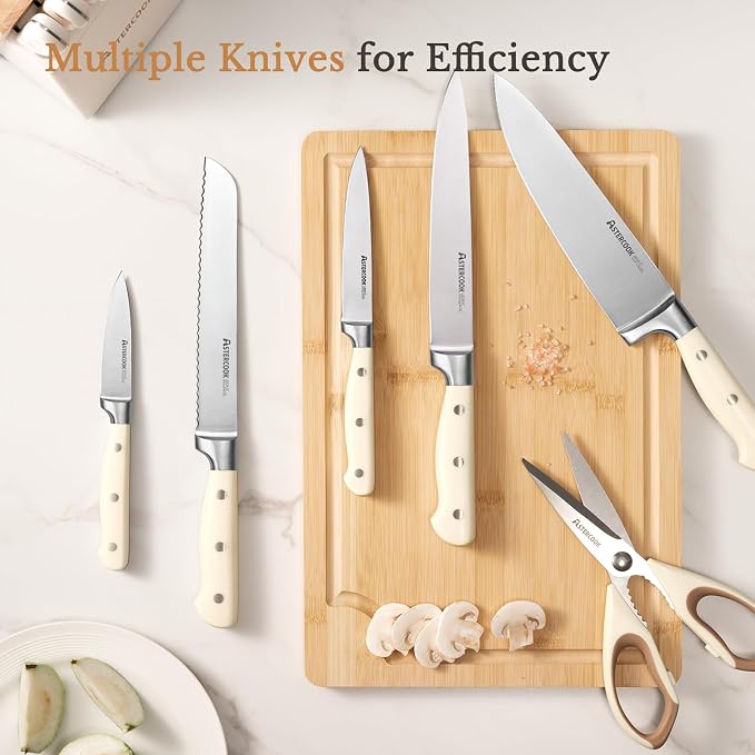 Knife Set, Astercook Kitchen Knife Set - Image 7