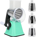 Cheese Graters with Handle, Manual Cheese Shredder Rotary Grater with 3 by NaOHshp