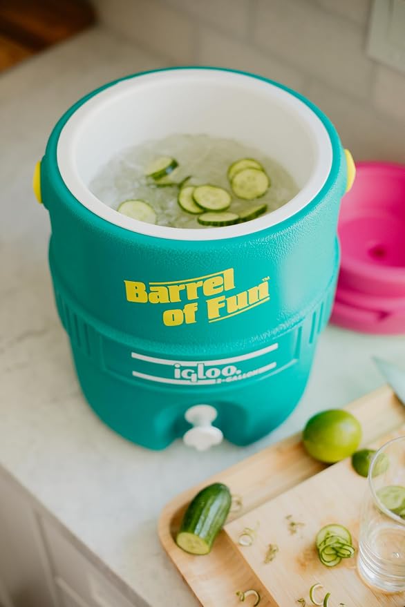 Igloo 2-Gallon Retro Party Water Jug Cooler - Image 4