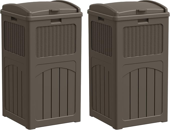 Greesum 33 Gallon Outdoor Trash Can by BuynowfromGreesum