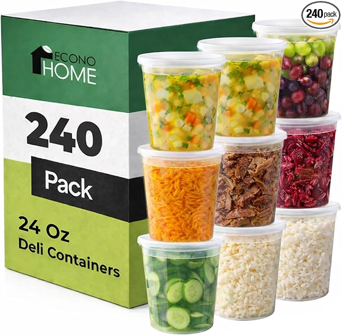 EconoHome Clear Deli Containers by EconoHome