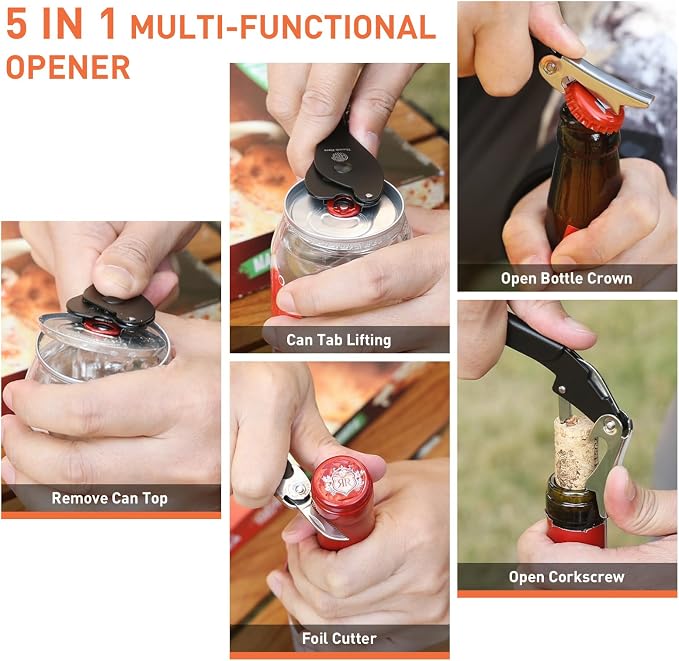 ikkle Topless Manual Soda Can Opener - Image 3