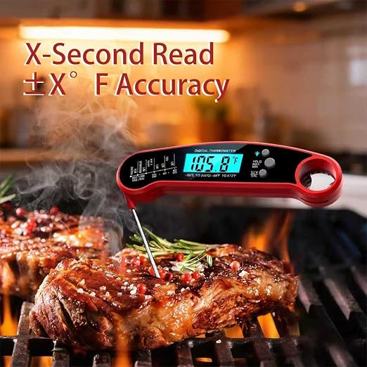 X&E Meat Thermometer Digital – Instant Read Food Thermometer - Image 2