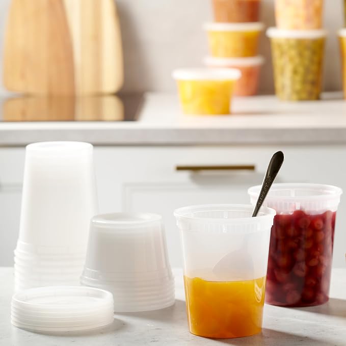48 Pack Plastic Deli Containers - Image 3