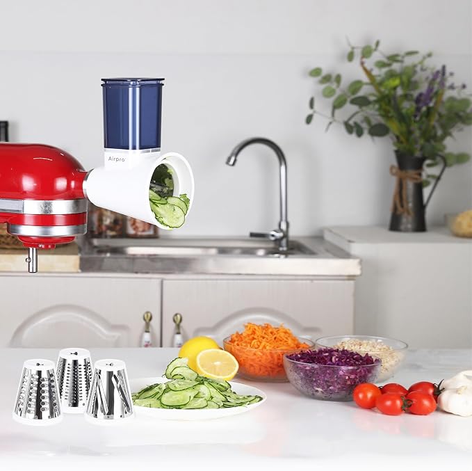 Slicer Shredder Attachment for Kitchenaid Stand Mixer, Salad Machine - Image 8