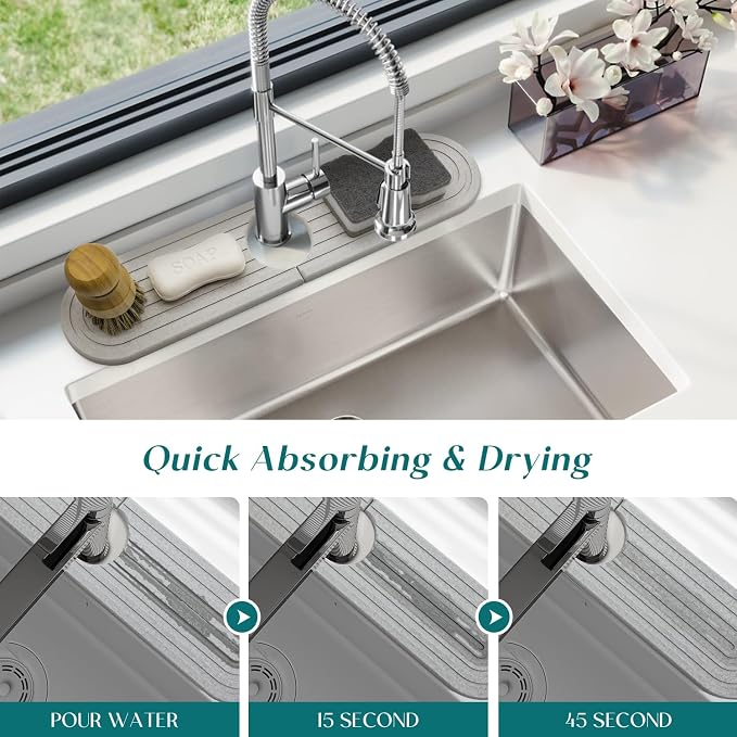 eormoe Diatomite Sink Splash Guard - Image 3