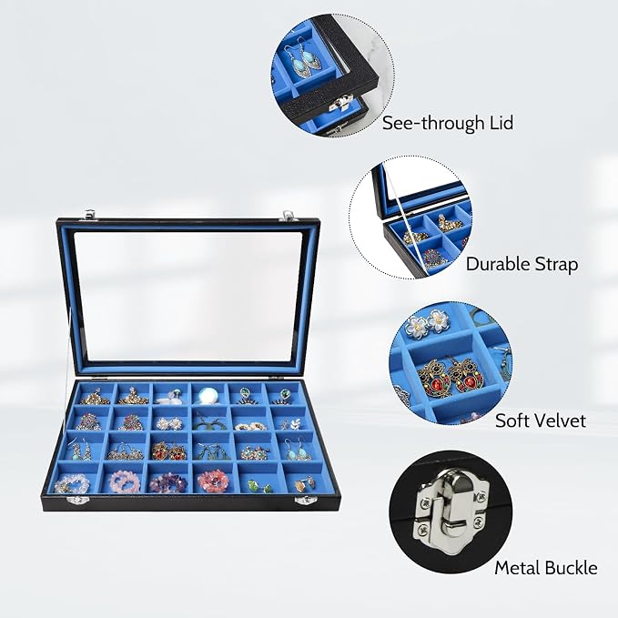 Stratalife Earring Organizer Jewelry Tray - Image 2