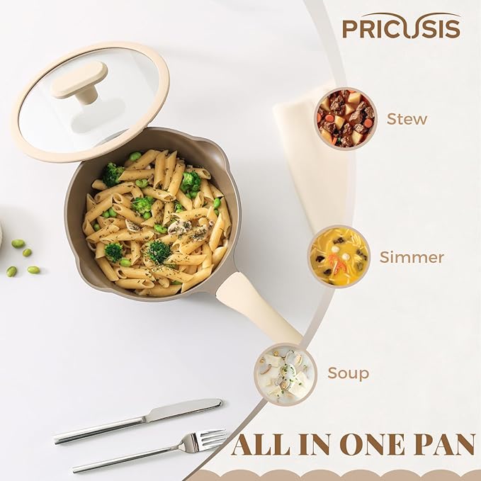 PRICUSIS Nonstick Saucepan - Image 7