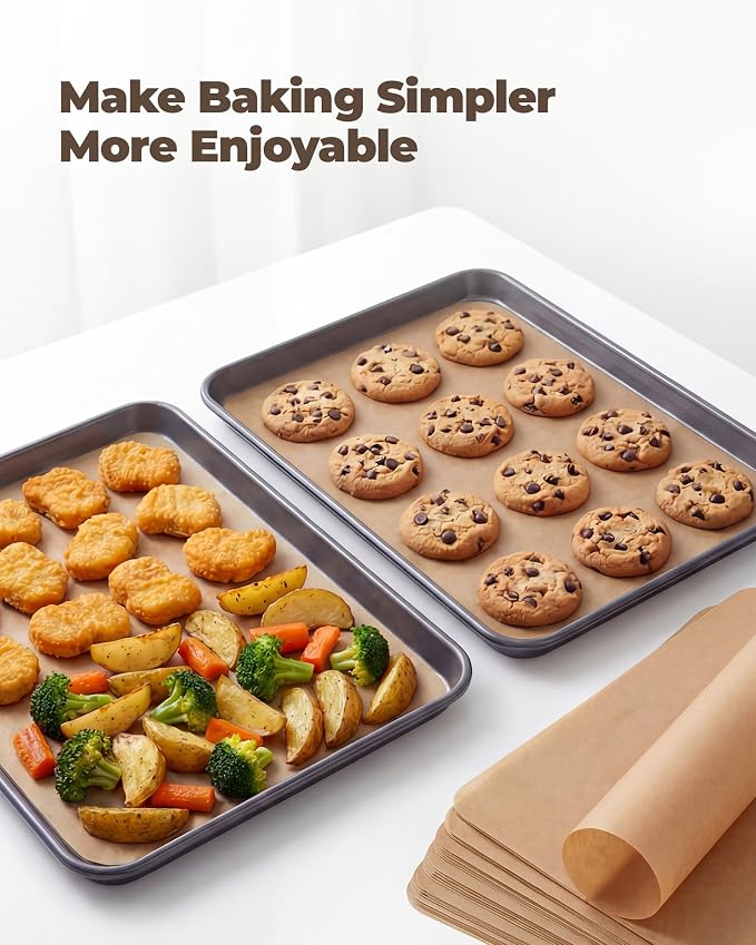 Bake Choice 2 Pack Half Sheet Pans 18x13 In - Image 7