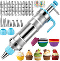 Cake Decorating Tools Supplies Kit: 164pcs Baking Accessories, Dessert Piping by AUKOW
