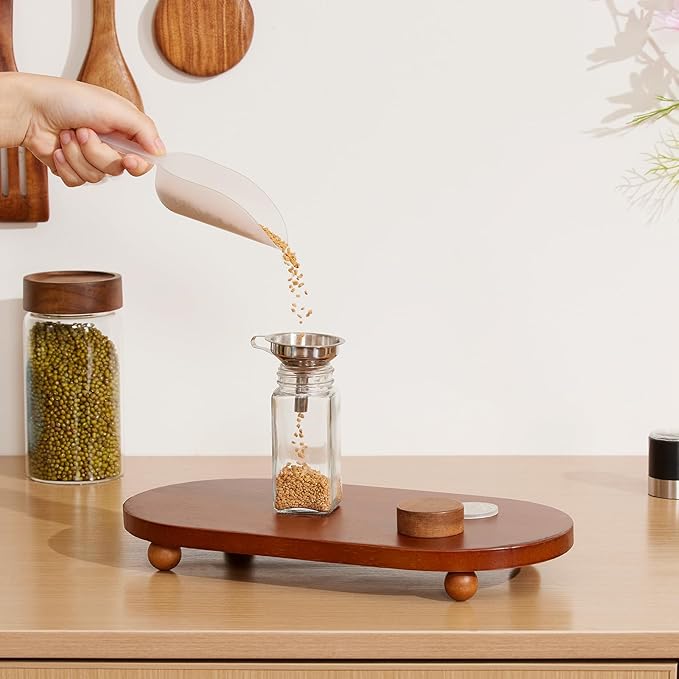 Yangbaga 24Pcs Glass Spice Jars - Image 5