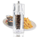 TableCraft 11832, Acrylic Salt and Pepper Mill Combo, 2-in-1 Grinder and Shaker by TableCraft