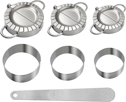 3-in-1 Stainless Steel Dumpling Maker Set by Unknown