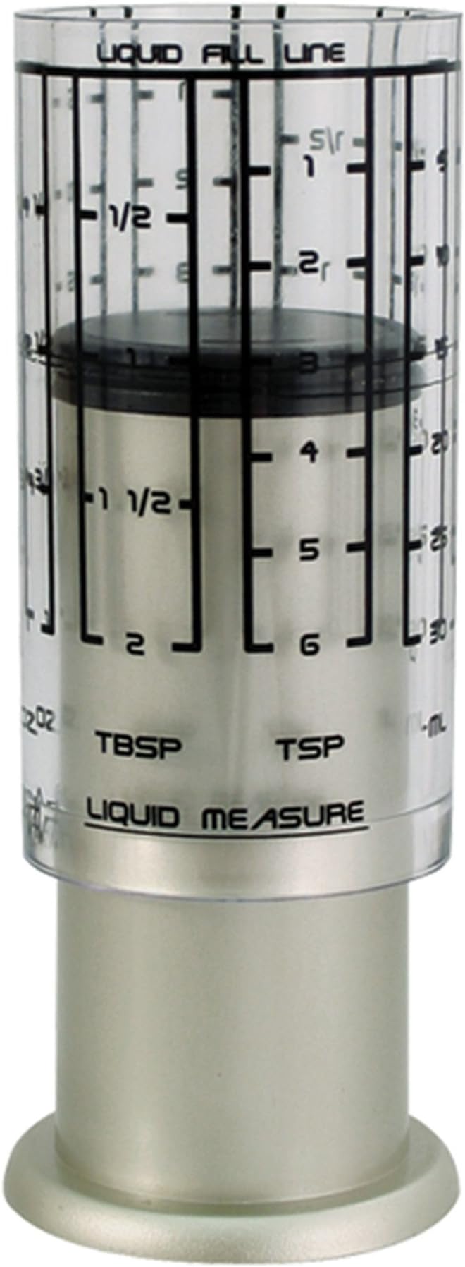 KitchenArt Professional Series 2 Cup Adjust-A-Cup, Champagne Satin, Adjustable by KitchenArt