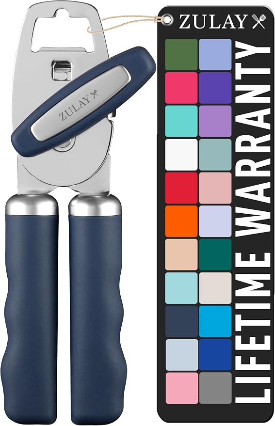 Zulay Kitchen Heavy Duty Stainless Steel Can Opener Manual by ZulayKitchen
